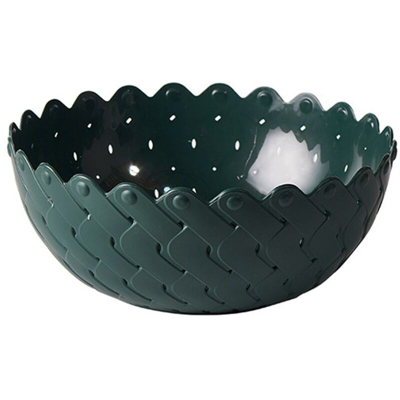 foto del prodotto fortuneville cesto di frutta buona flessibilit ciotola di frutta da tavolo in plastica spessa resistente alla rottura per la casa blu