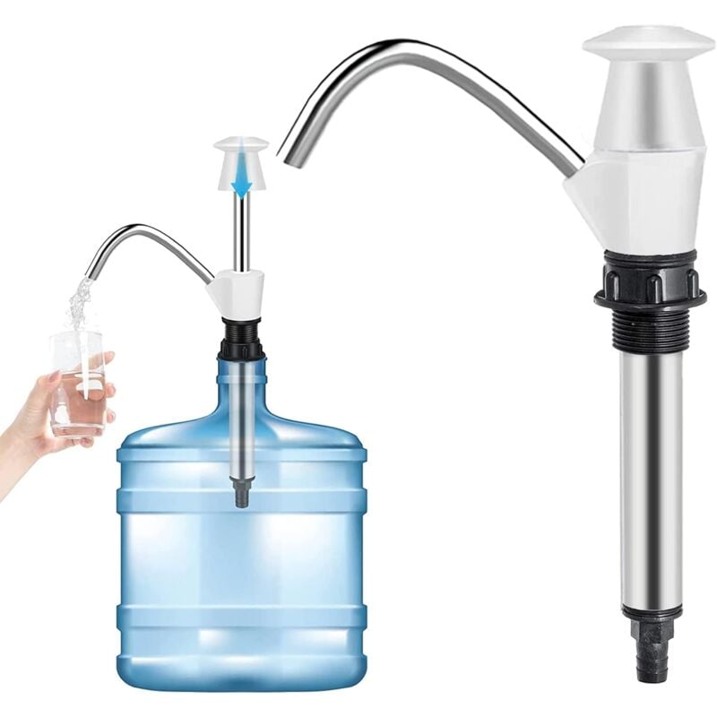 foto del prodotto fortuneville comoda pompa a mano per esterni, pompa per acqua potabile, pompa per acqua a mano, pompa per acqua a pressione manuale, pompa a mano