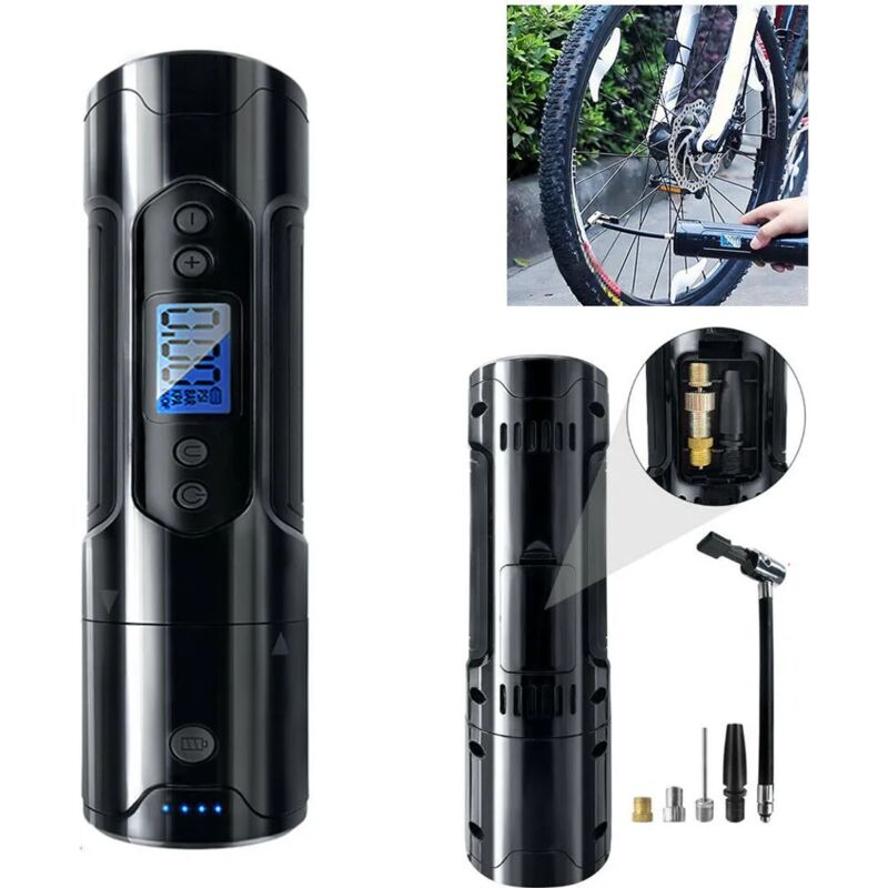 foto del prodotto fortuneville compressore per pompa d aria per auto elettrica con batteria 12v 150psi pompa per pneumatici per compressore d aria portatile con