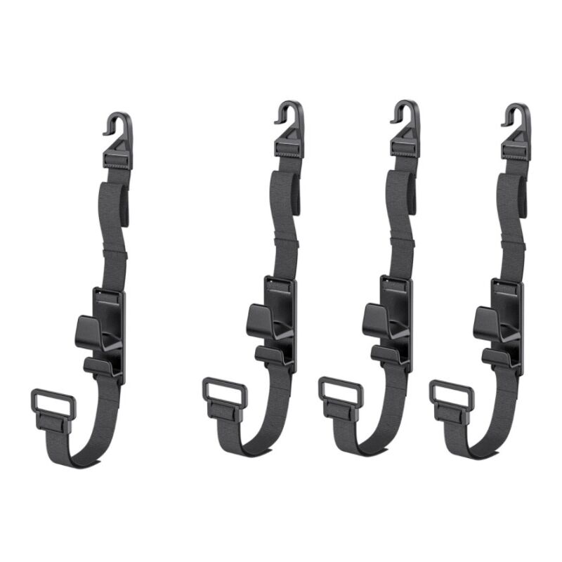 foto del prodotto fortuneville confezione da 4 ganci per poggiatesta auto universali per interni auto, organizer per sedili anteriori per borse, cappotti, borse