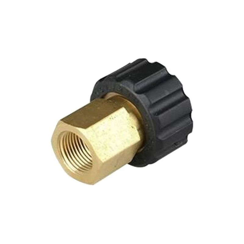 foto del prodotto fortuneville connettore idropulitrice, adattatore per tubo flessibile ad innesto rapido, raccordo diametro 14 mm m22g3 8 raccordo femmina