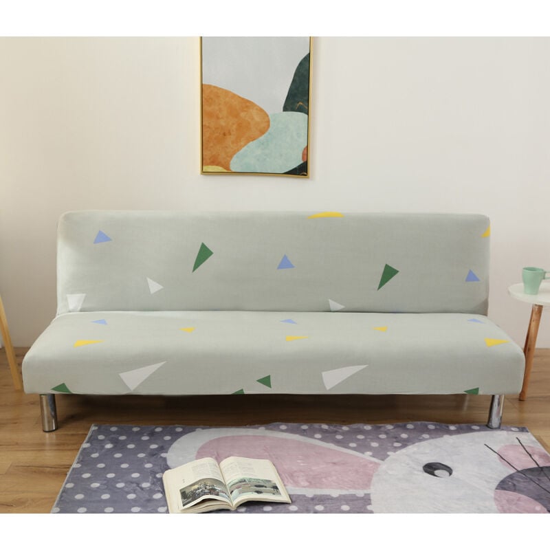 foto del prodotto fortuneville copridivano senza braccioli copridivano elasticizzato elastico copridivano per divano letto copridivano senza braccioli piccolo motivo