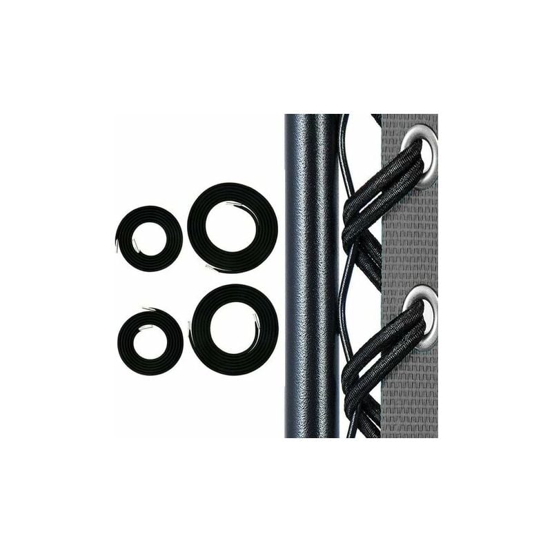 foto del prodotto fortuneville corda di ricambio, 4 elastic cord universali in pizzo per sedia pieghevole e reclinabile a gravit zero, lettino da giardino, sedia a