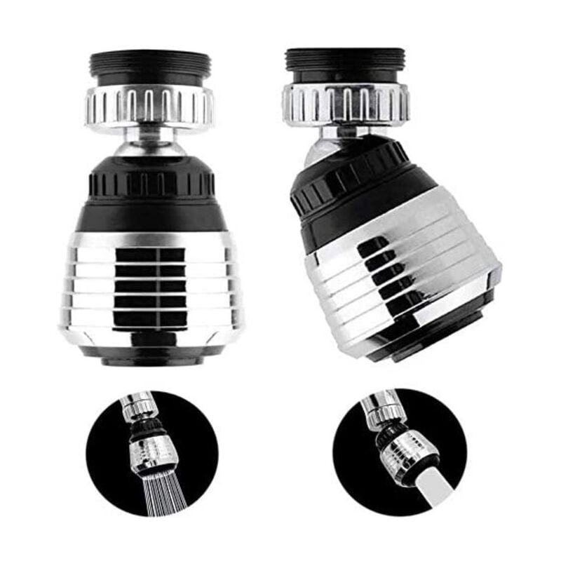foto del prodotto fortuneville cucina 2 locali 360 grado testa girevole beccuccio filtro rubinetto filtro gorgogliatore ossigeno doccia paraspruzzi risparmio acqua