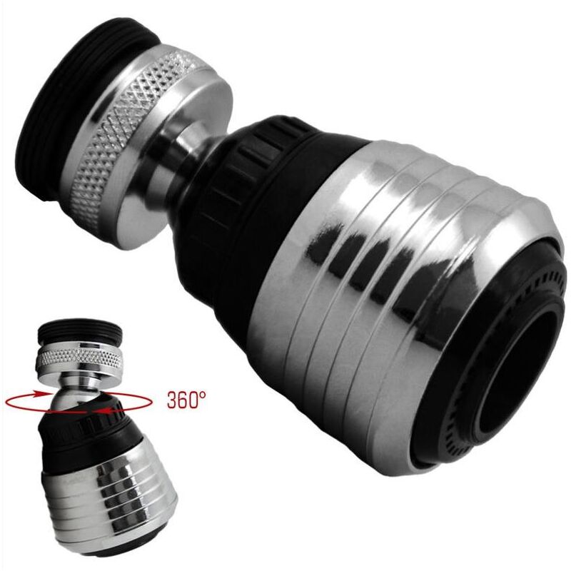 foto del prodotto fortuneville diffusore per valvola economico con diffusore spray rotante a 360 con attacco per rubinetto monopezzo 35 52 mm
