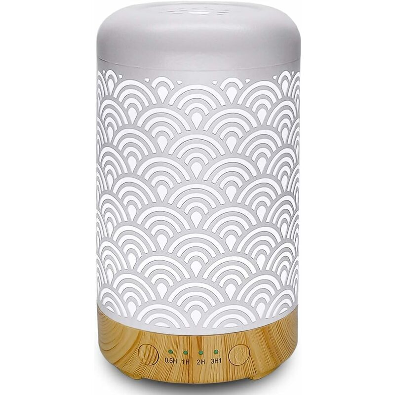 foto del prodotto fortuneville diffusori di oli essenziali ad ultrasuoni elettrico ferrosi silenzioso umidificatore timer e spegnimento automatico senz acqua per