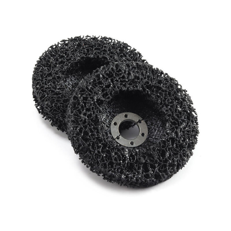foto del prodotto fortuneville disco diamantato monopezzo in acciaio inossidabile, diametro 125 mm sovradimensionato per rimuovere la vernice dell auto, lucidare la