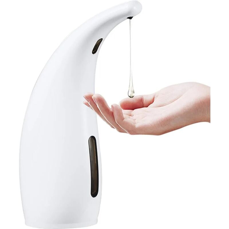 foto del prodotto fortuneville - dispenser automatico di disinfettante dispenser di sapone dispenser di sapone per mani con sensore a infrarossi per cucina bagno 300ml