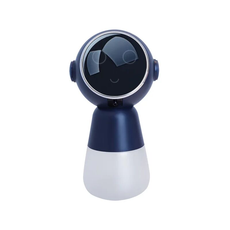 foto del prodotto fortuneville dispenser automatico di sapone in schiuma, capacit 320 ml, ricaricabile, disinfettante per le mani, tipo c, sensore intelligente blu