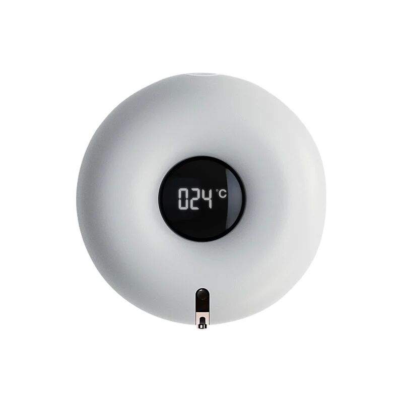 foto del prodotto fortuneville dispenser di sapone liquido a infrarossi per la casa display a led sensore di lavaggio a mano schiumogeno a induzione automatica