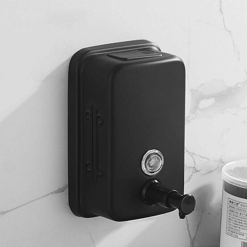 foto del prodotto fortuneville dispenser di sapone per le mani dispenser di sapone a parete in acciaio inossidabile 304 gel di sapone lavello da cucina per hotel 800
