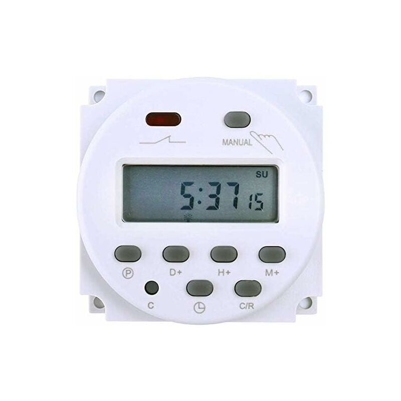 foto del prodotto fortuneville - display lcd programmabile con timer elettronico 12v mns