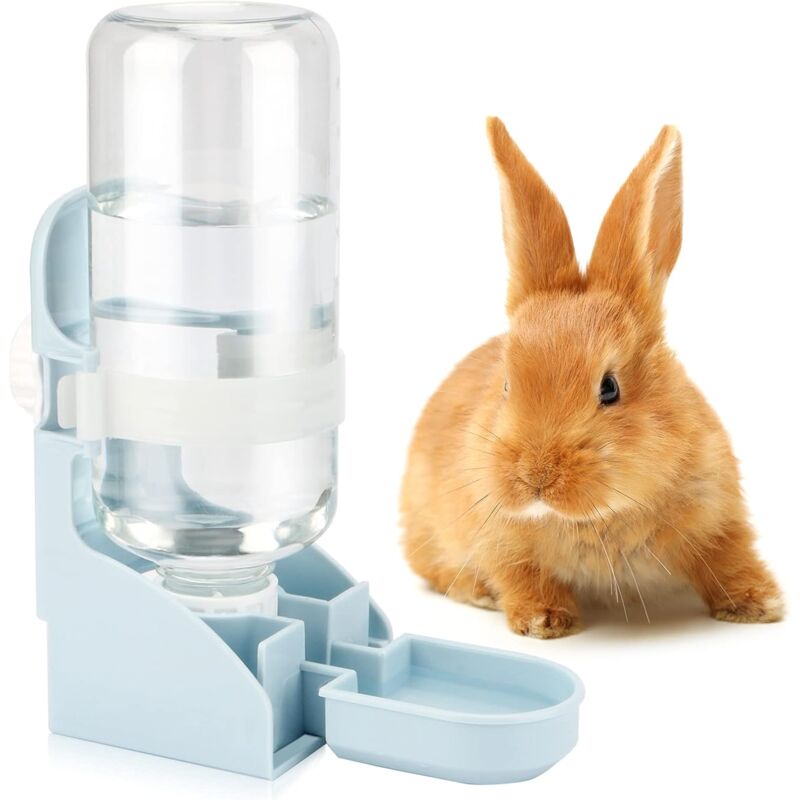 foto del prodotto fortuneville distributore automatico di acqua per conigli, distributore d acqua da appendere da 500 ml per porcellini d india, cincill , ricci,