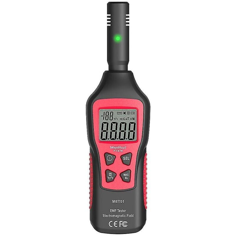 foto del prodotto fortuneville dosimetro di radiazioni contatore emf contatore geiger rilevatore di radiazioni elettromagnetiche