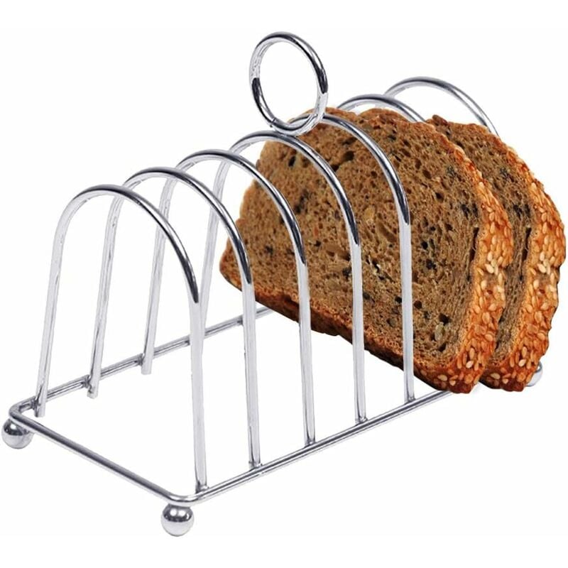 foto del prodotto fortuneville espositore per tostapane in acciaio inossidabile tostapane da cucina per la casa tostapane per picnic all aperto tostapane per cucina