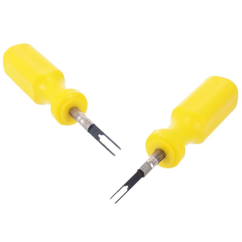 foto del prodotto fortuneville estrattore strumento di rimozione del terminale per auto rimozione 2 pezzi connettore crimp pin crimp kit riparazione rilascio pin