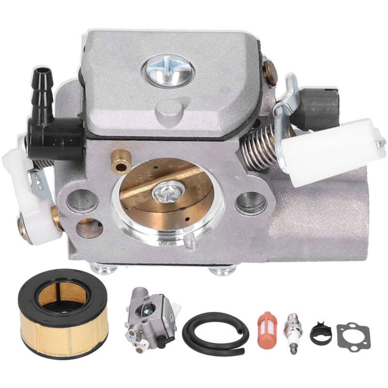 foto del prodotto fortuneville filtro aria carburatore filtro carburante tubo carburante kit candela adatto per stihl ms251 ms251c