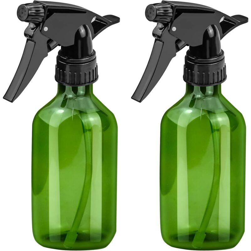 foto del prodotto fortuneville flacone spray da 300 ml, flacone spray vuoto in plastica con testa di spruzzo regolabile per la pulizia di piante, fiori,