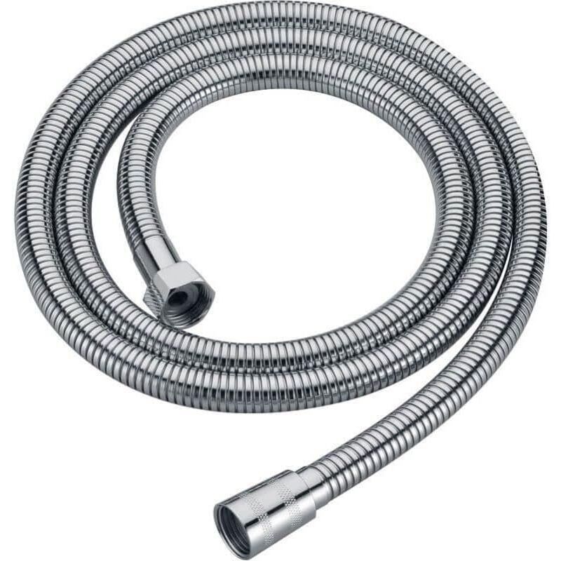 foto del prodotto fortuneville flessibile doccia espandibile 1,5 1,7 m tubo universale per maniglia o soffione doccia doppie clip per la massima protezione acciaio