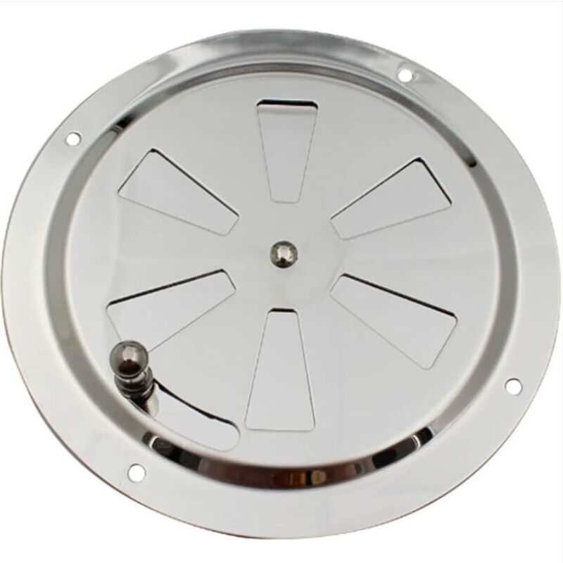 foto del prodotto fortuneville griglia di ventilazione rotonda, apertura di ventilazione regolabile bocchetta di ventilazione in acciaio inossidabile ingresso e