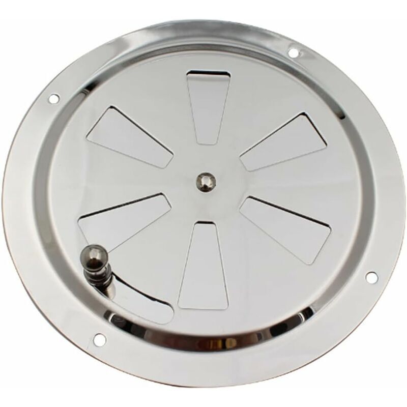 foto del prodotto fortuneville griglia di ventilazione rotonda, apertura di ventilazione regolabile presa d aria in acciaio inossidabile ingresso e scarico