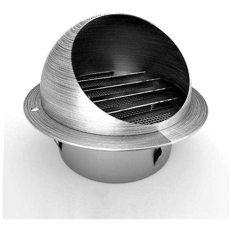 foto del prodotto fortuneville griglia di ventilazione rotonda arrotondata in acciaio inox 304 ispessito 180 mm