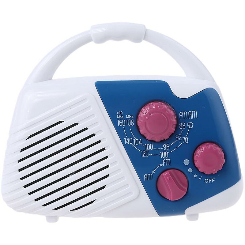 foto del prodotto fortuneville impermeabile aa batteria am fm radio doccia radio con altoparlante per il bagno