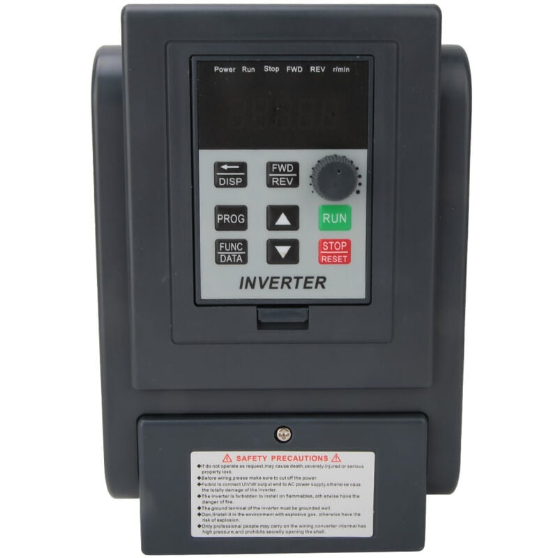 foto del prodotto fortuneville ingresso monofase uscita trifase convertitore di frequenza variabile inverter motore 2,2 kw