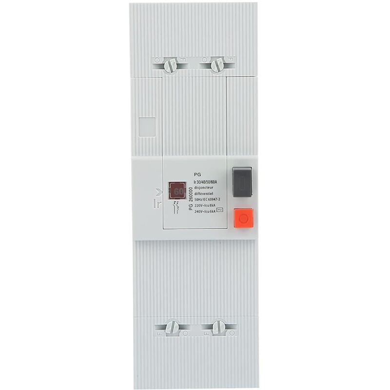 foto del prodotto fortuneville interruttore di protezione pneumatico a bassa tensione bipolare 15 60a 50hz 60hz 2p 230v