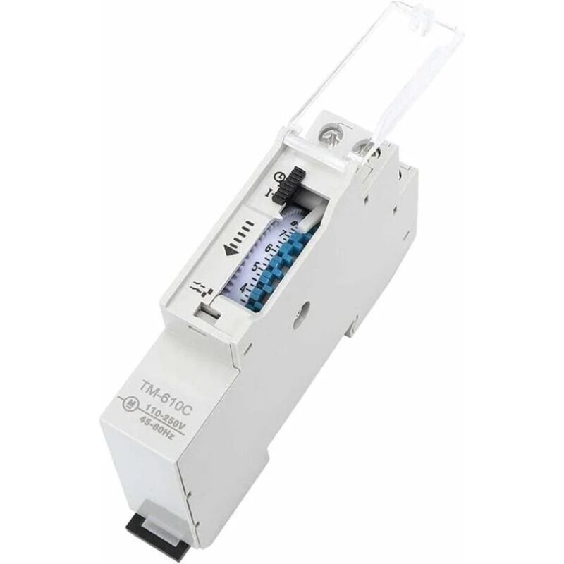 foto del prodotto fortuneville interruttore orario su guida interruttore di controllo temporizzazione su guida din intelligente rel temporizzato tm610c 220v per