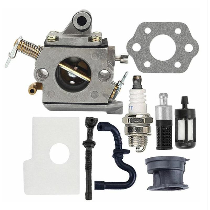 foto del prodotto fortuneville kit carburatore, carburatore per motosega stihl 017 018 ms170 ms180 zama c1q s57a