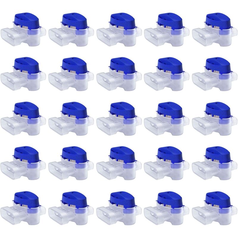 foto del prodotto fortuneville kit connettori cavo per rasaerba robotizzato 25 connettori riempiti di gel per estendere o riparare cavi per rasaerba elettrici a
