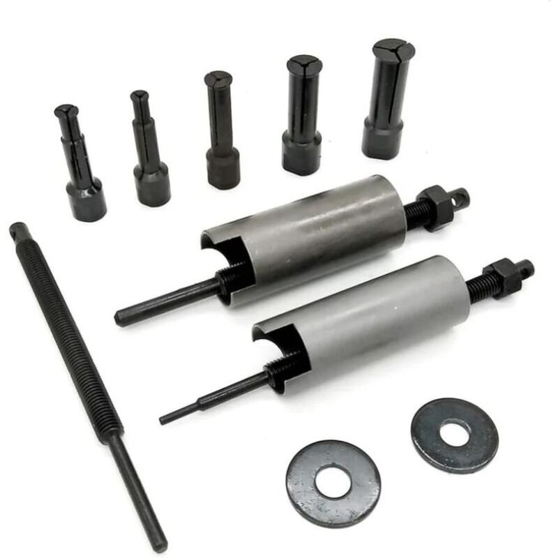 foto del prodotto fortuneville kit di estrazione cuscinetti interni moto universale 9 23mm, 8 pezzi, set di estrazione cuscinetti, utensile frizione, kit di
