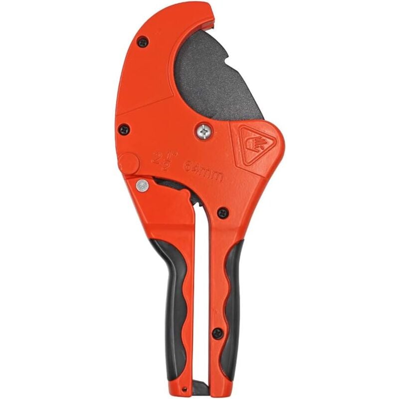 foto del prodotto fortuneville lama tagliatubi in plastica multistrato in acciaio inossidabile per utensile da taglio per tubi da 63 mm con impugnatura in gomma