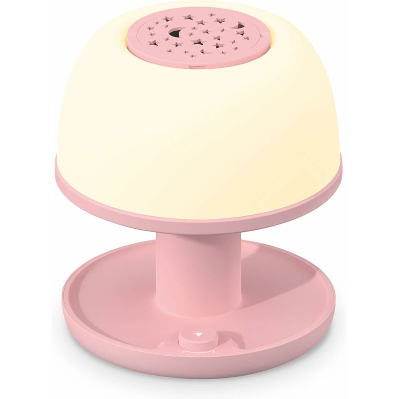 foto del prodotto fortuneville lampada da comodino a led, lampada da tavolo portatile a forma di stella, luce notturna per bambini, batteria dimmerabile da 2500 mah,
