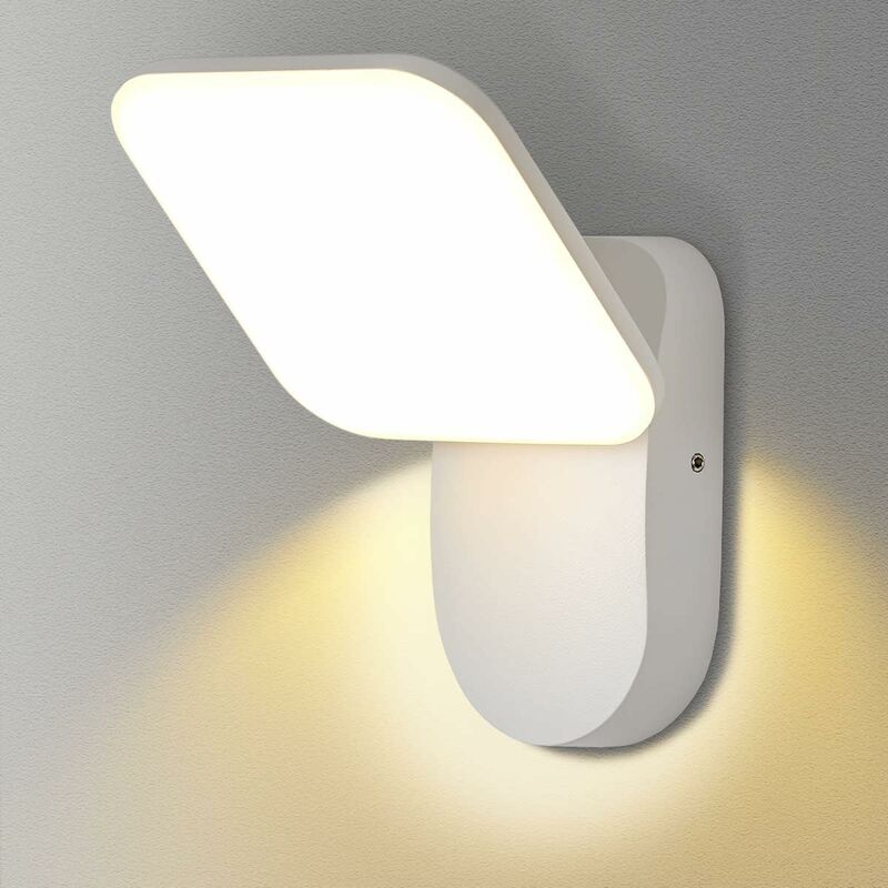 foto del prodotto fortuneville lampada da parete a led 12w per interni ed esterni huat down lampada da parete moderna a led impermeabile ip65 lampada da parete in