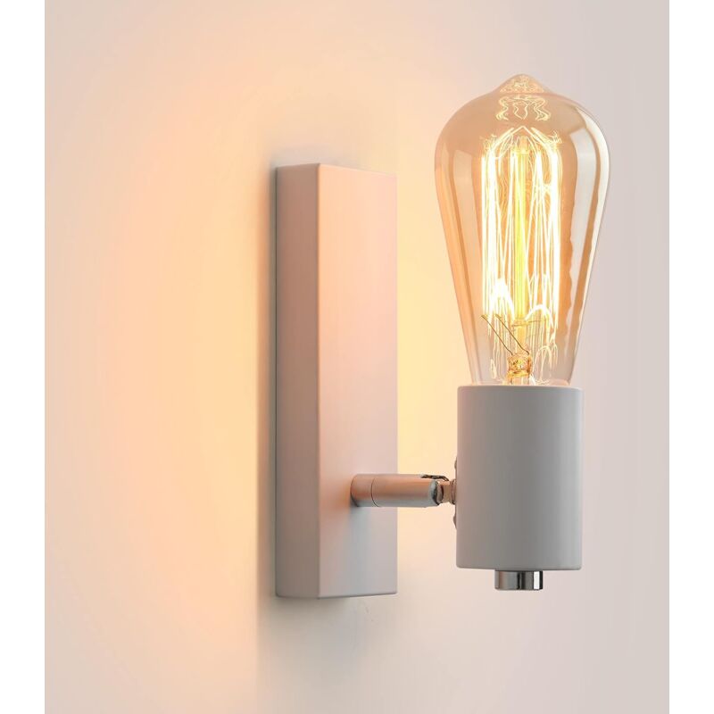 foto del prodotto fortuneville lampada da parete industriale per interni, faretto da parete, design retr , regolabile, in metallo, illuminazione da parete vintage