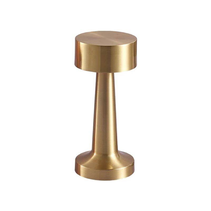 foto del prodotto fortuneville - lampada da tavolo da bar retrò decorazione camera da letto decorazione ufficio camera da letto luce da caffè luce notturna a led (oro) luce monocromatica + dimmer a tre velocità