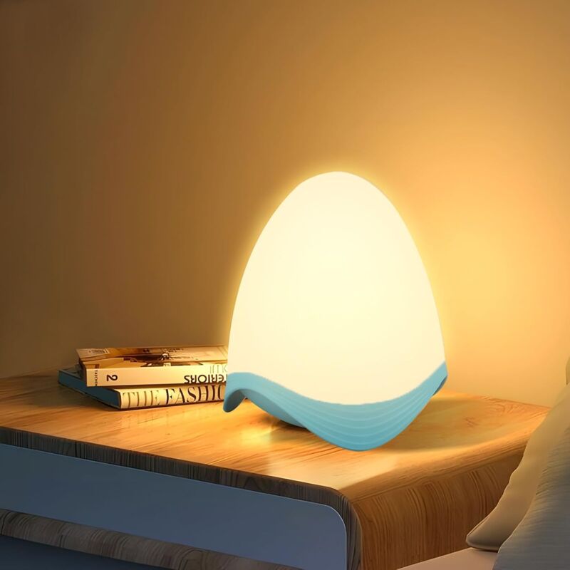 foto del prodotto fortuneville lampade da comodino, touch, 7 colori dimmerabili, luce portatile per bambini, led ricaricabile, luce notturna, regalo per bambini,