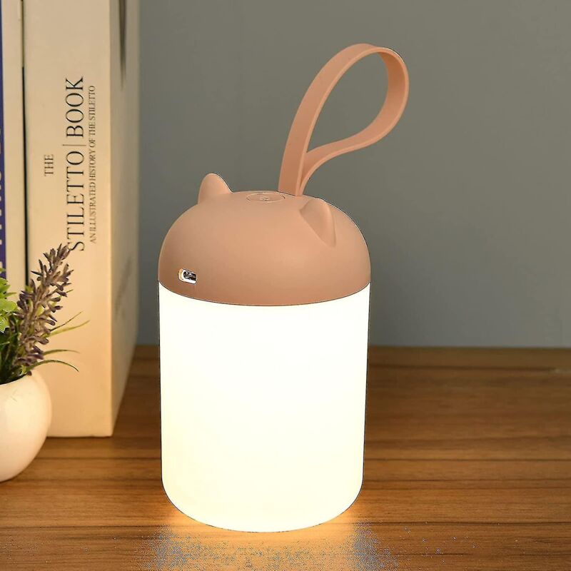 foto del prodotto fortuneville lanterna luce notturna per bambini lampada portatile a batteria 3000k luce calda