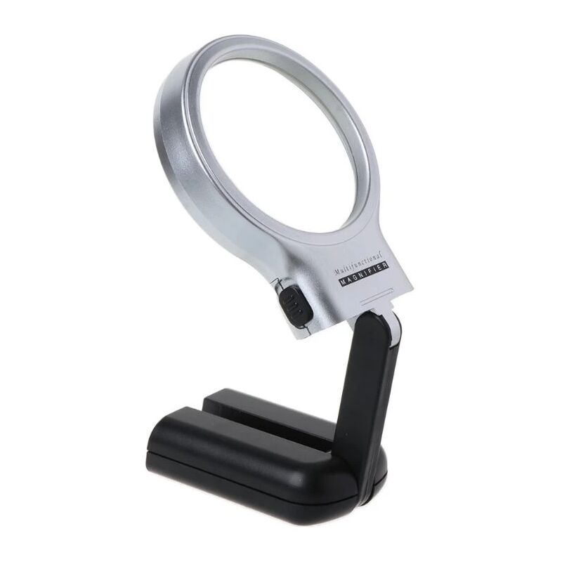 foto del prodotto fortuneville lente d ingrandimento tascabile pieghevole 3x lente d ingrandimento per lente in plexiglass da lettura da tavolo 1 pz