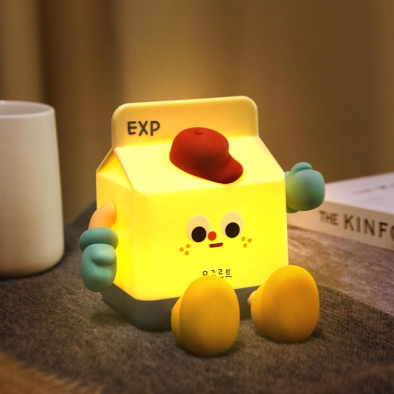 foto del prodotto fortuneville luce notturna per bambini, luce notturna per bambini con timer da 30 minuti, controllo touch, luce notturna a led con 3 livelli
