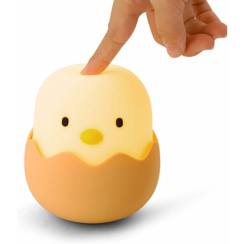 foto del prodotto fortuneville luce notturna per bambini, luce notturna windsor con sensore tattile, dimmer, luce notturna a led per animali per l alimentazione del