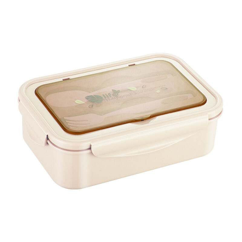 foto del prodotto fortuneville lunch box, bento box bento box con forchetta 1300ml contenitore per il pranzo ermetico ecologico di sicurezza a prova di perdite per