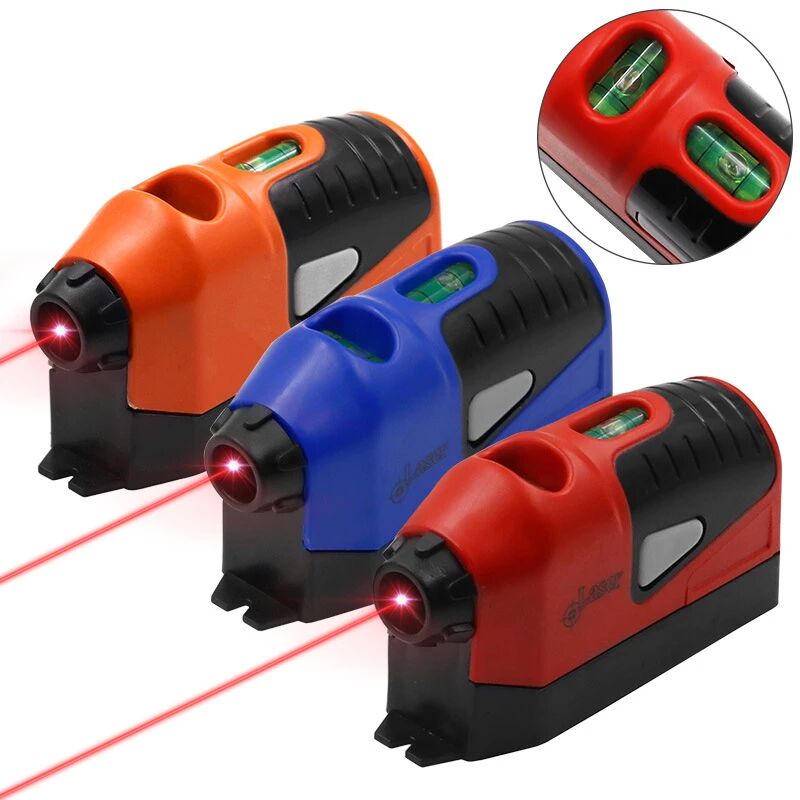 foto del prodotto fortuneville mini strumento di livello verticale livello laser laser dritto strumento di misura della linea di misurazione con guida laser 1 pz