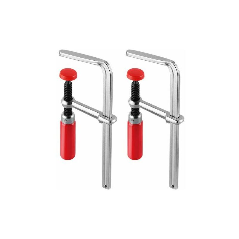 foto del prodotto fortuneville morsetto per binario di guida 2 pezzi 160x60mm per binario di guida e sistema di binari di guida 