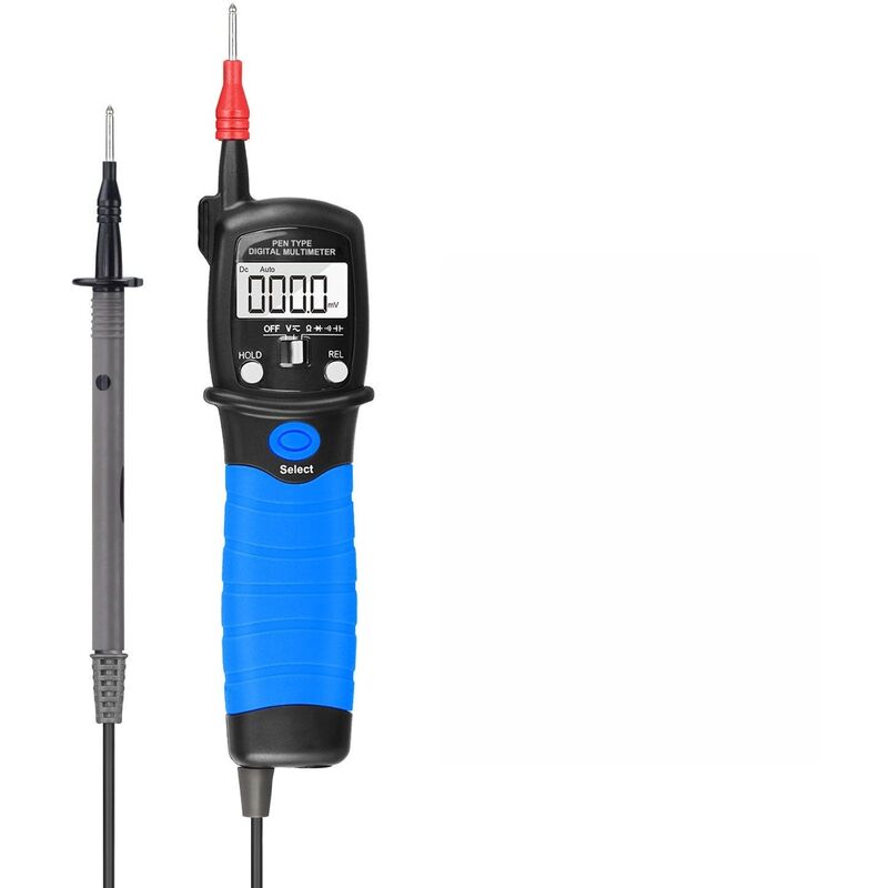 foto del prodotto fortuneville multimetro digitale retroilluminato portatile display lcd tester di continuit del diodo di resistenza del voltmetro cc ca 1pc