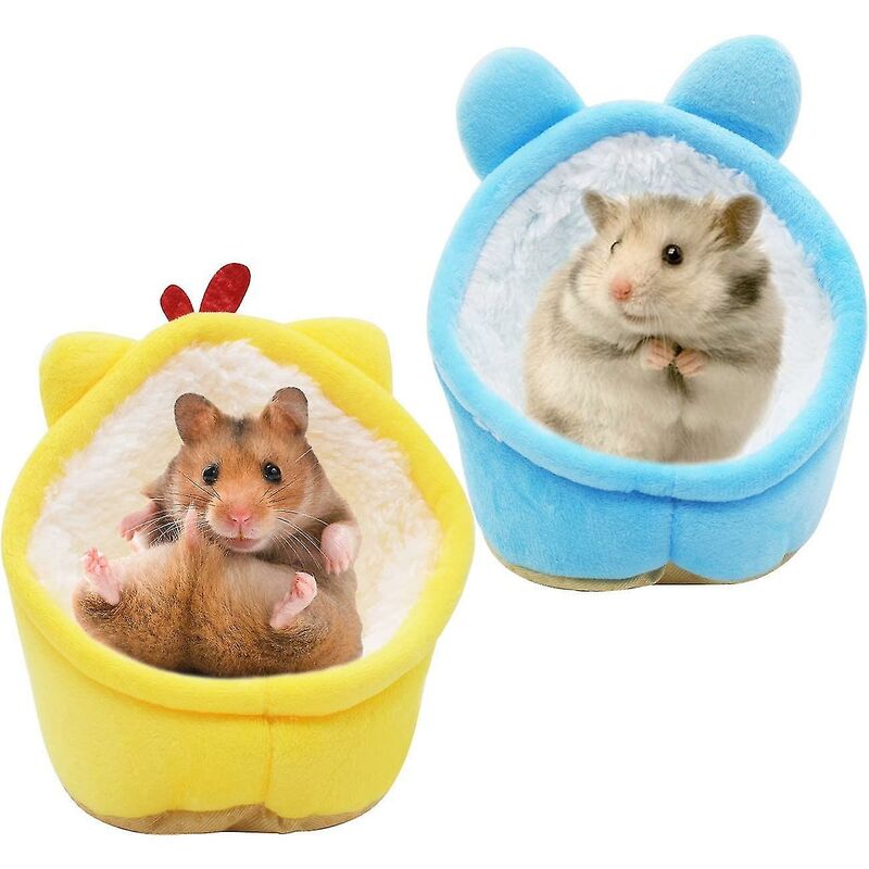 foto del prodotto fortuneville nido invernale in cotone adatto per simpatici criceti nani topo caldo criceto domestico letto divano nido mini letto morbido