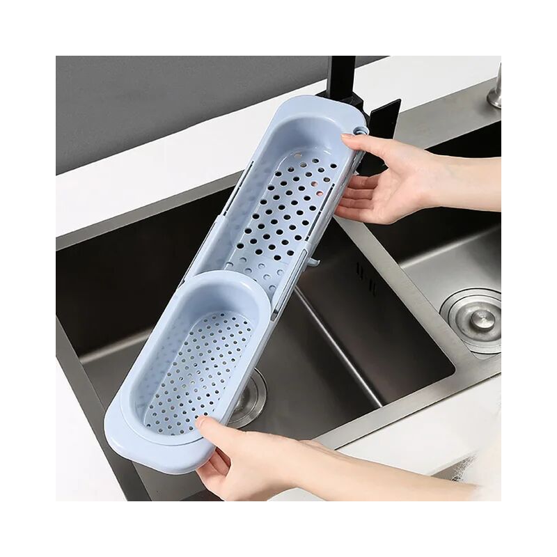 foto del prodotto fortuneville organizer per lavello da cucina organizer per scolapiatti porta asciugamani per sapone articoli per la casa scaffale regolabile