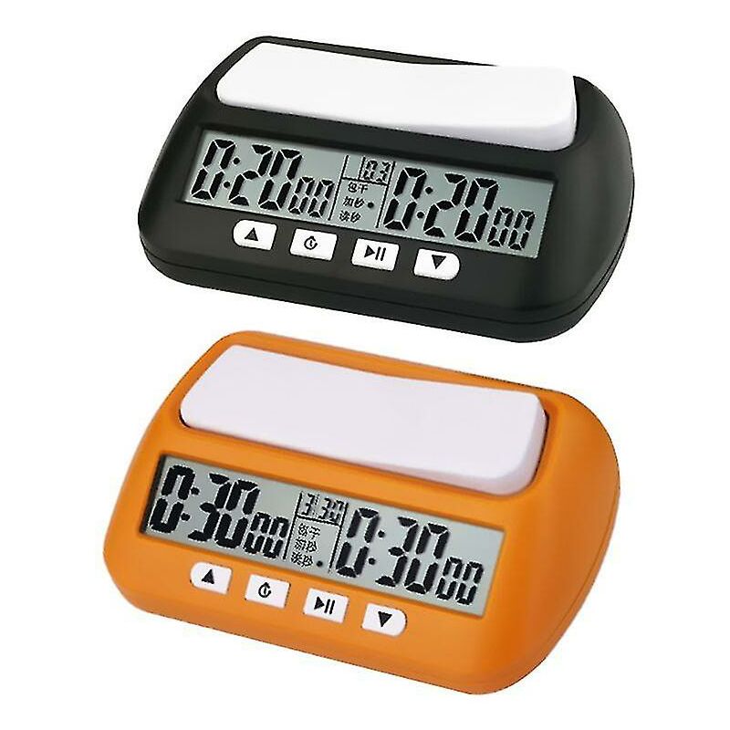foto del prodotto fortuneville orologio professionale per scacchi orologio digitale timer per conto alla rovescia gioco da tavolo cronometro